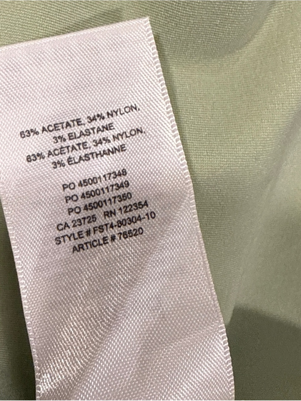 NWT Aritzia Wilfred Zadie Satin Midi Dress Sage Green Size 8 Capsule Rush Week - Picture 4 of 7